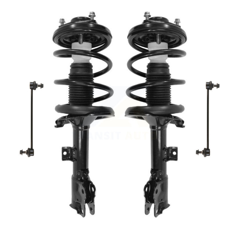 Transit Auto KSS-101141 Suspension Strut and Coil Spring Assembly for 2007-2013 Mitsubishi Outlander - Front