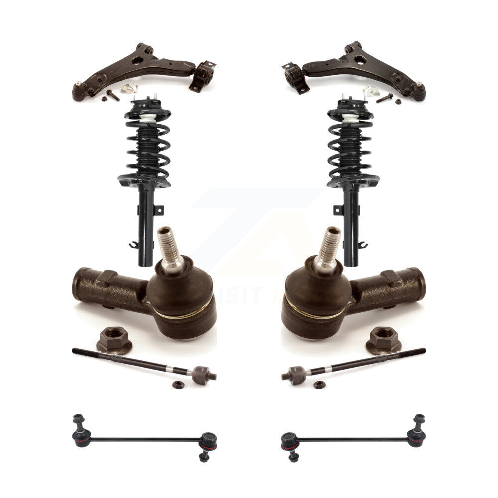 Transit Auto KSS-103997 Suspension Control Arm and Ball Joint Assembly for 2007 Ford Focus - Front