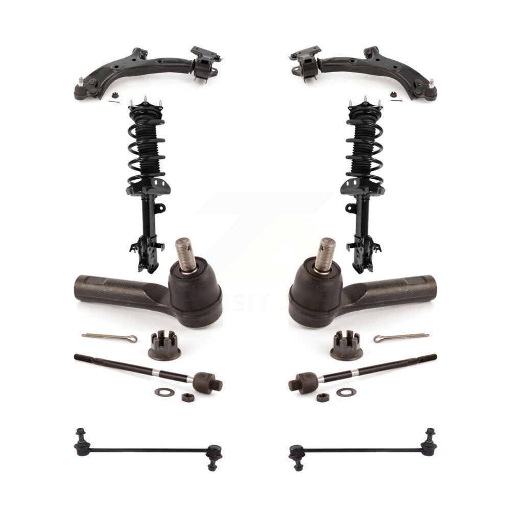 Transit Auto KSS-104017 Suspension Control Arm and Ball Joint Assembly for 2007-2011 Honda CR-V - Front