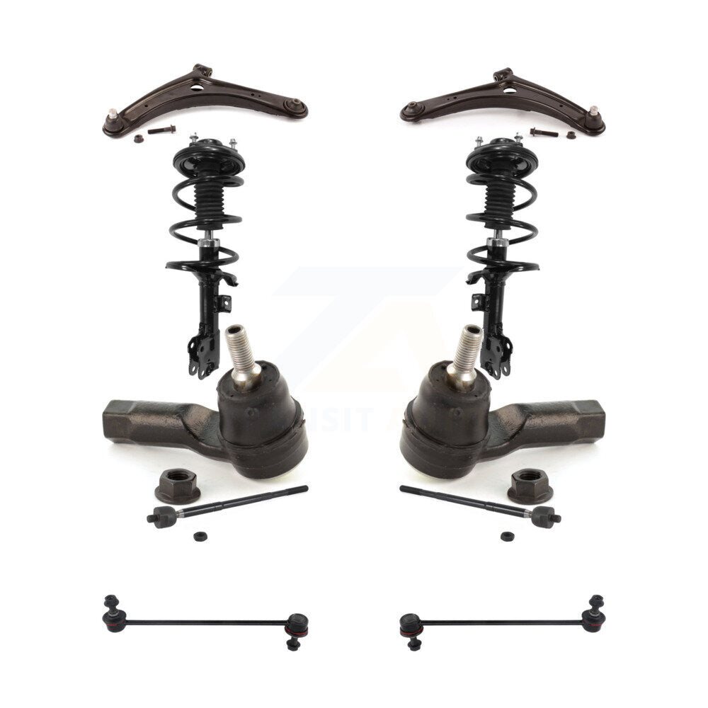 Transit Auto KSS-104027 Suspension Control Arm and Ball Joint Assembly for 2011 Mitsubishi Lancer - Front