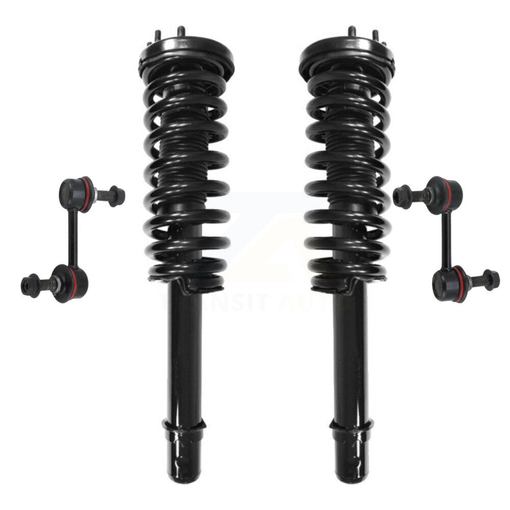 Transit Auto KSS-104029 Suspension Strut and Coil Spring Assembly for 2005-2007 Honda Accord - Front