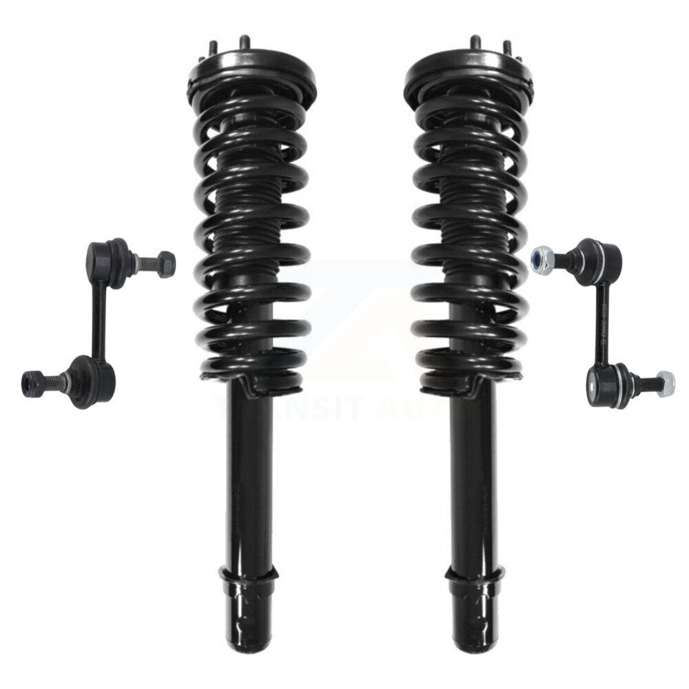 Transit Auto KSS-104031 Suspension Strut and Coil Spring Assembly for 2005-2007 Honda Accord - Front