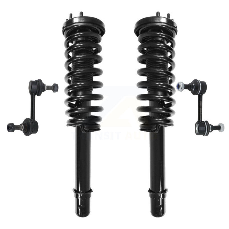 Transit Auto KSS-104031 Suspension Strut and Coil Spring Assembly for 2005-2007 Honda Accord - Front