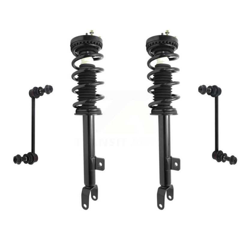 Transit Auto KSS-104046 Suspension Strut and Coil Spring Assembly for 2011-2022 Chrysler 300, Dodge Challenger - Front
