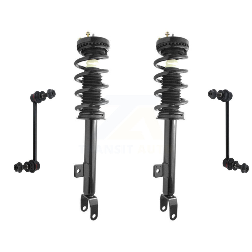 Transit Auto KSS-104047 Suspension Strut and Coil Spring Assembly for 2012-2023 Dodge Challenger, Dodge Charger - Front