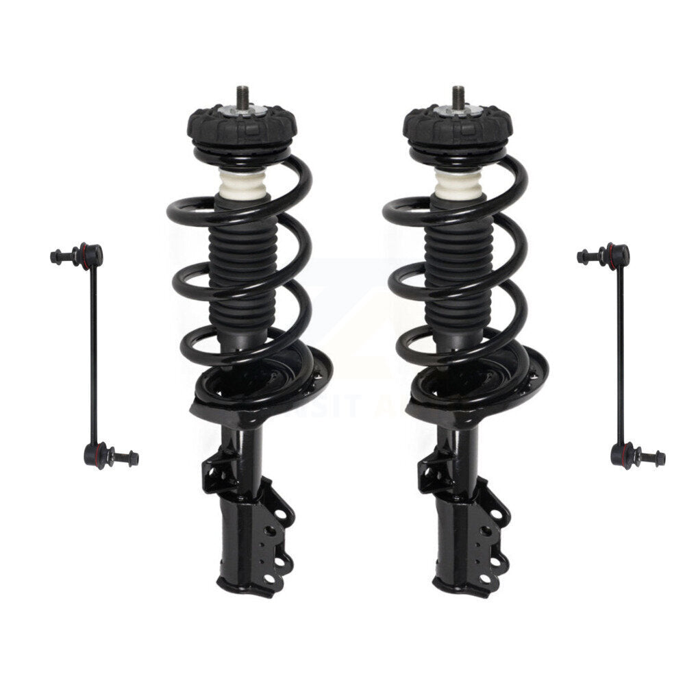 Transit Auto KSS-104054 Suspension Strut and Coil Spring Assembly for 2010-2016 Cadillac SRX - Front