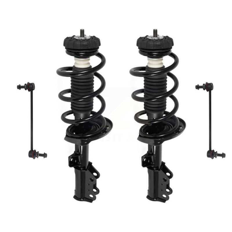 Transit Auto KSS-104054 Suspension Strut and Coil Spring Assembly for 2010-2016 Cadillac SRX - Front