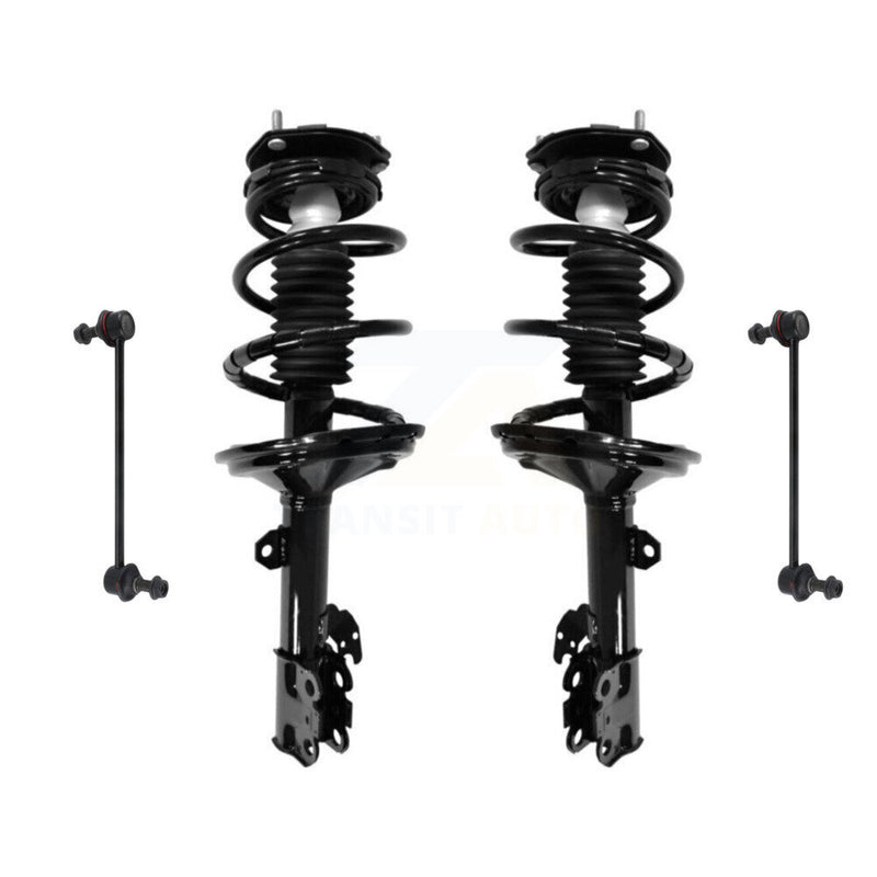Transit Auto KSS-104066 Suspension Strut and Coil Spring Assembly for 2004-2007 Toyota Highlander - Front
