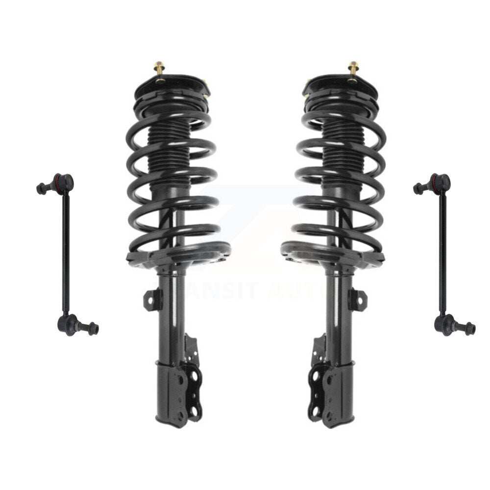 Transit Auto KSS-104069 Suspension Strut and Coil Spring Assembly for 2005-2010 Toyota Sienna - Front