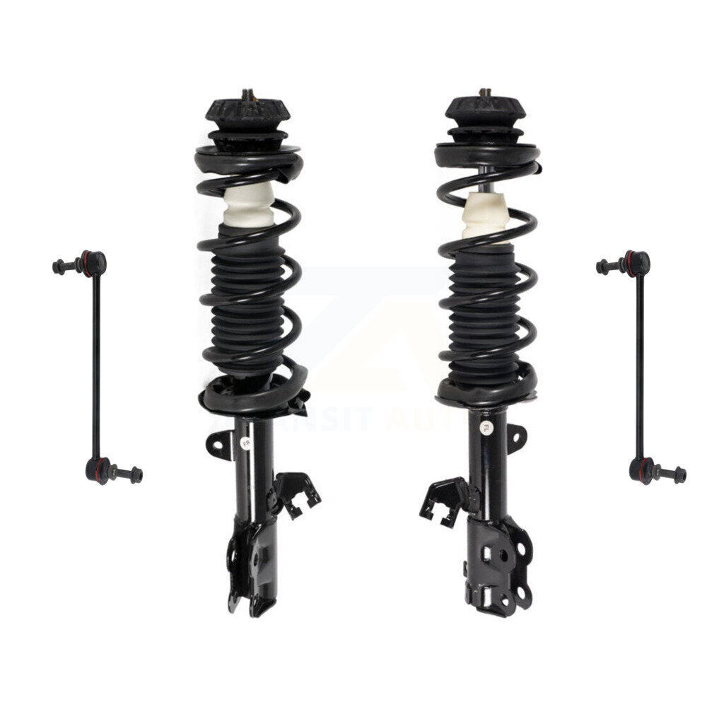 Transit Auto KSS-104070 Suspension Strut and Coil Spring Assembly for 2012-2019 Nissan Versa Note, Nissan Versa - Front