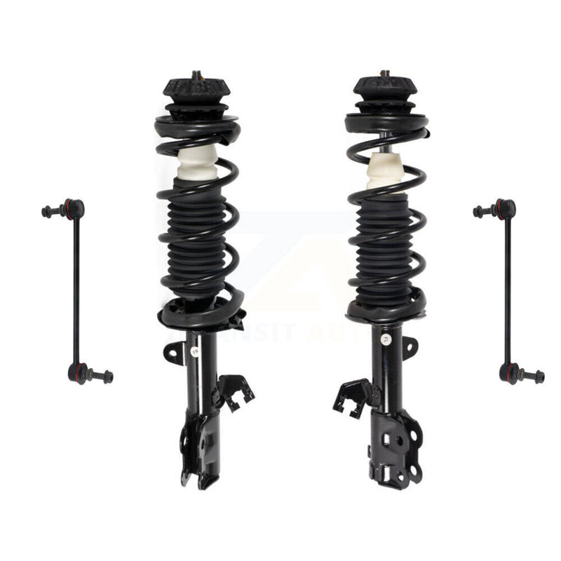 Transit Auto KSS-104070 Suspension Strut and Coil Spring Assembly for 2012-2019 Nissan Versa Note, Nissan Versa - Front