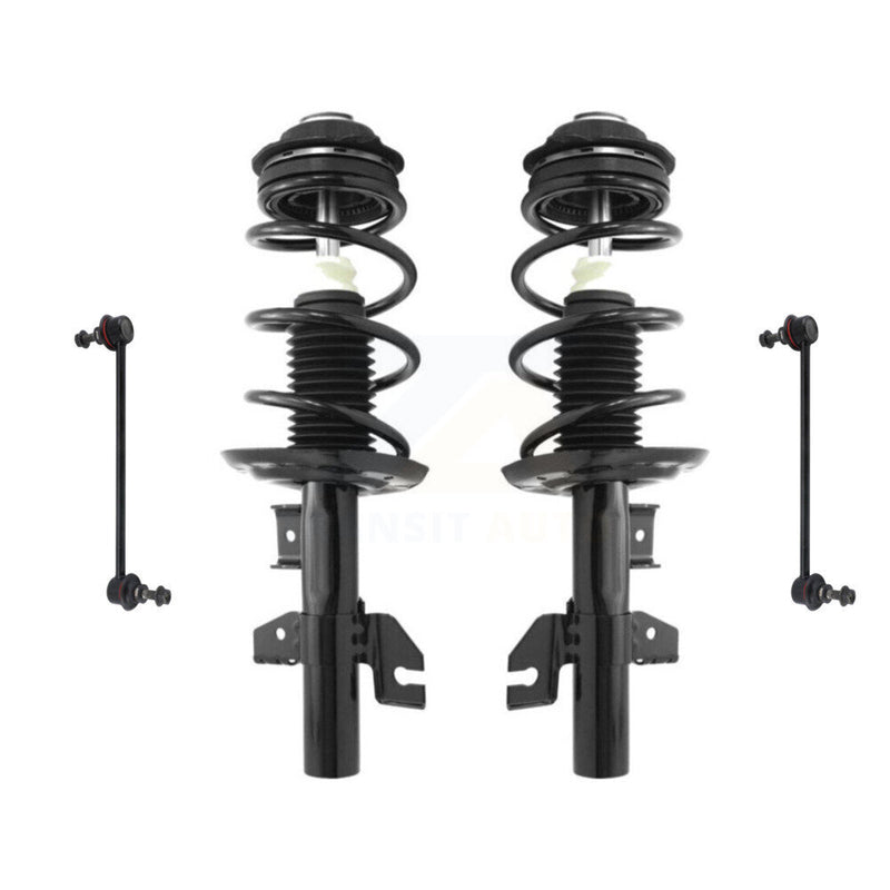 Transit Auto KSS-104074 Suspension Strut and Coil Spring Assembly for 2013-2016 Dodge Dart - Front