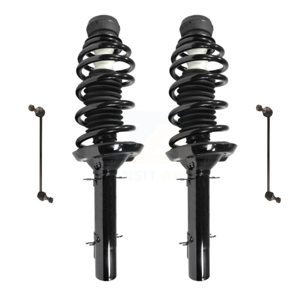 Transit Auto KSS-104081 Suspension Strut and Coil Spring Assembly for 2005 Volkswagen Jetta - Front