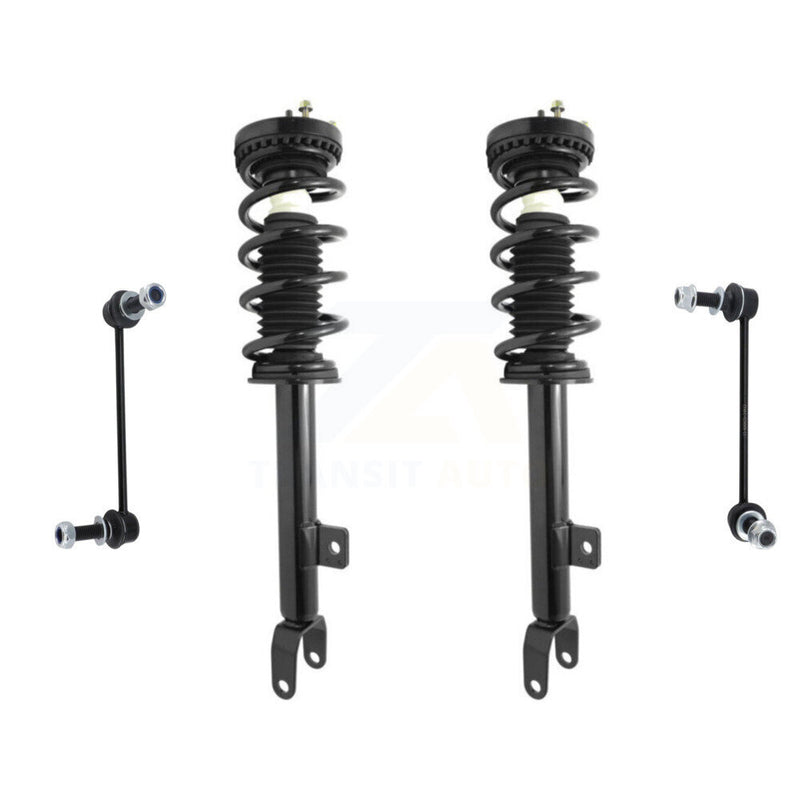 Transit Auto KSS-104082 Suspension Strut and Coil Spring Assembly for 2011-2022 Chrysler 300, Dodge Challenger - Front