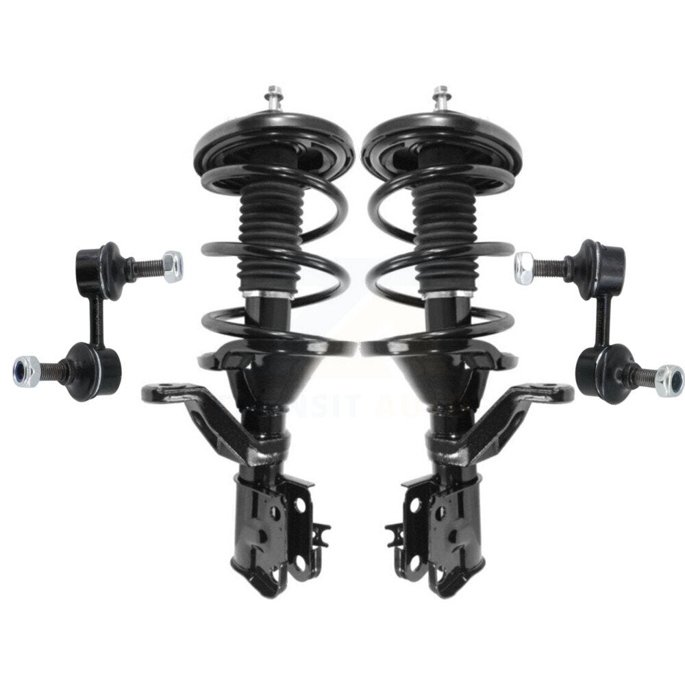 Transit Auto KSS-104087 Suspension Strut and Coil Spring Assembly for 2002-2004 Acura RSX - Front