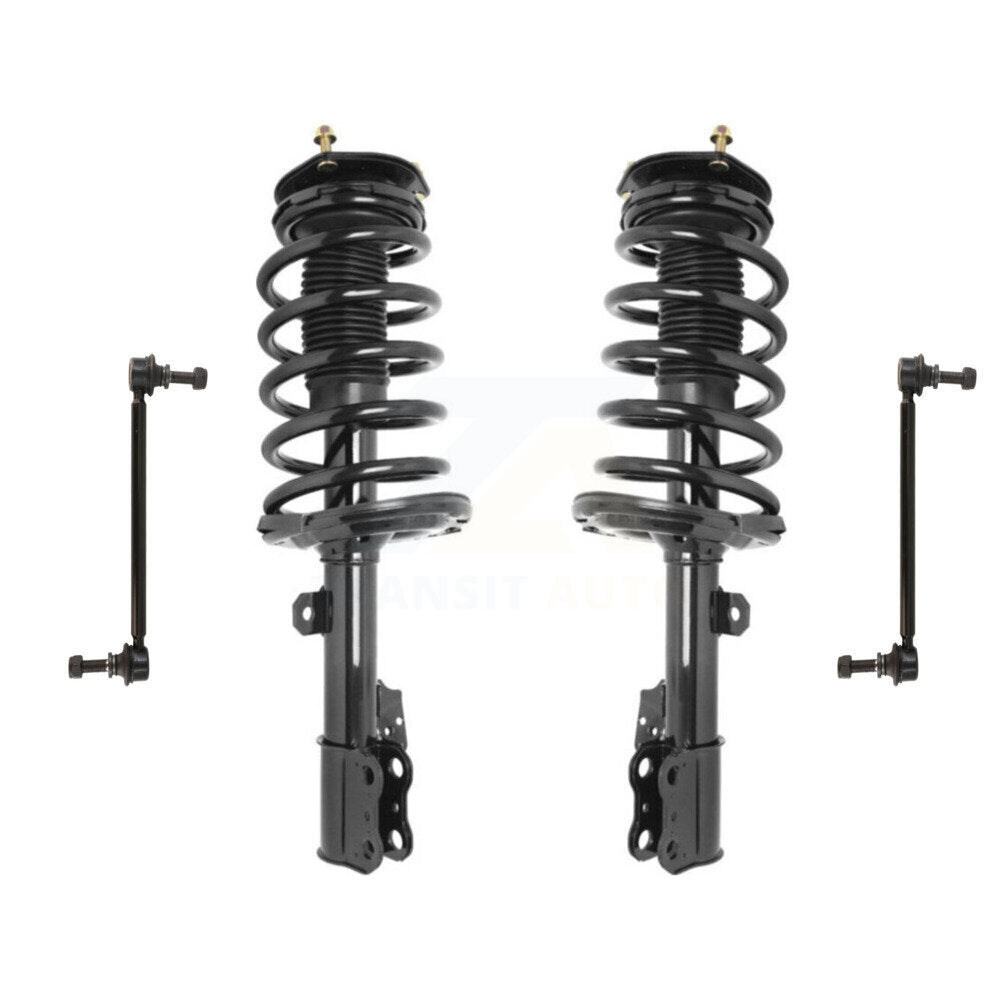 Transit Auto KSS-104092 Suspension Strut and Coil Spring Assembly for 2005-2010 Toyota Sienna - Front