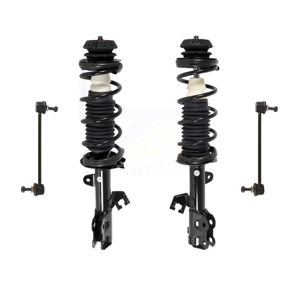 Transit Auto KSS-104095 Suspension Strut and Coil Spring Assembly for 2012-2019 Nissan Versa Note, Nissan Versa - Front