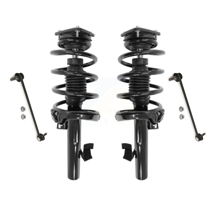Transit Auto KSS-104096 Suspension Strut and Coil Spring Assembly for 2005-2013 Volvo C30, Volvo C70 and More - Front