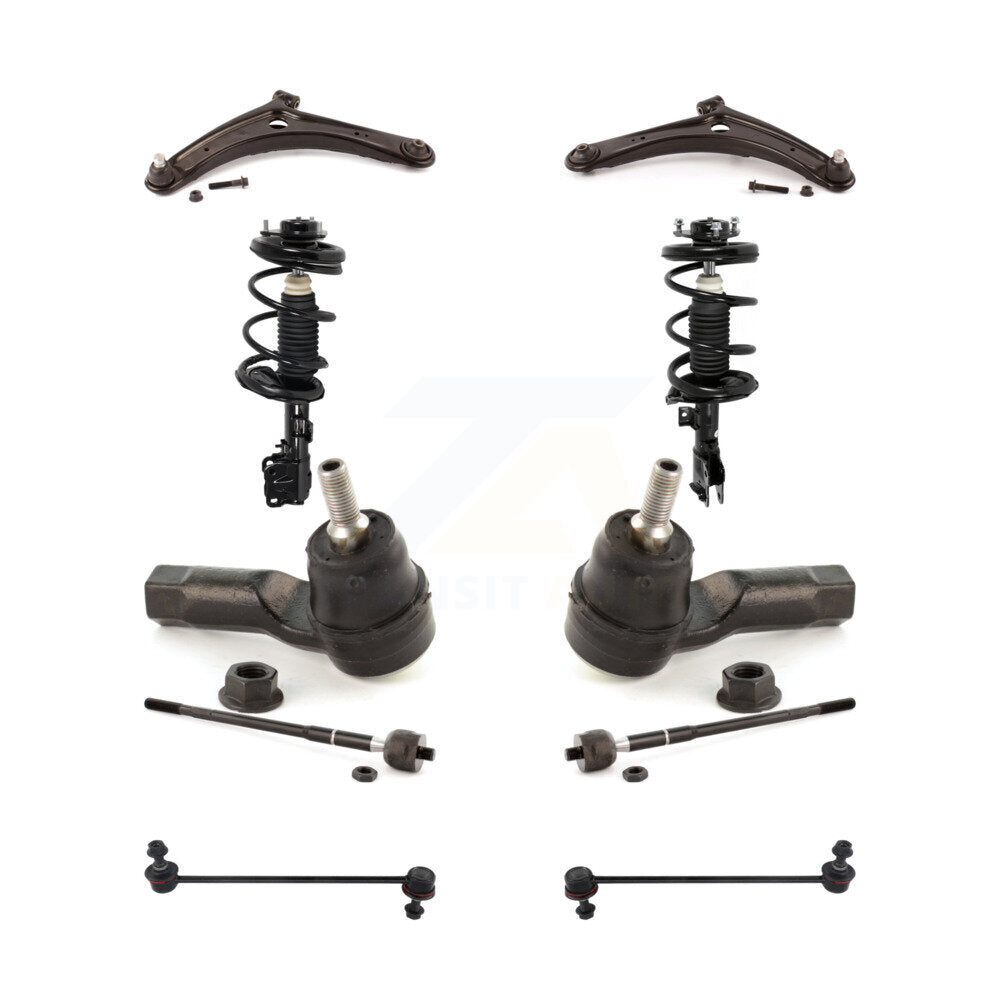 Transit Auto KSS-104142 Suspension Control Arm and Ball Joint Assembly for 2008-2010 Mitsubishi Lancer - Front