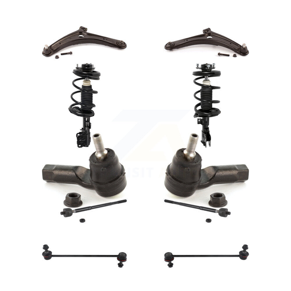 Transit Auto KSS-104143 Suspension Control Arm and Ball Joint Assembly for 2011 Mitsubishi Lancer - Front
