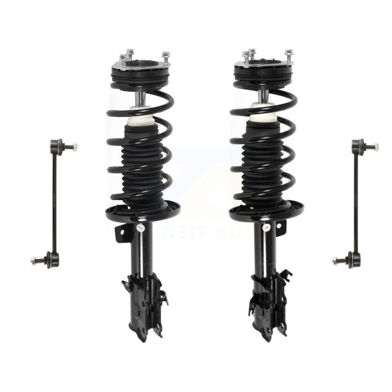 Transit Auto KSS-104148 Suspension Strut and Coil Spring Assembly for 2011-2019 Ford Fiesta - Front