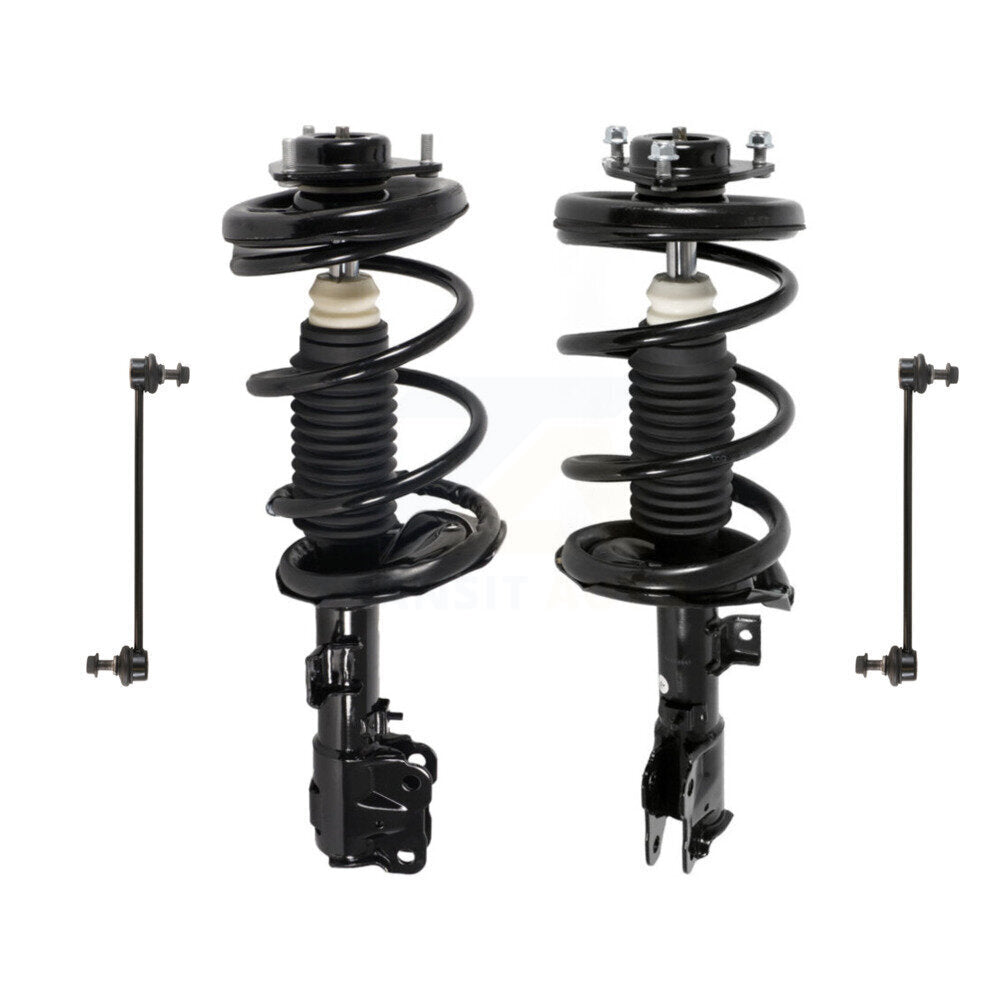 Transit Auto KSS-104152 Suspension Strut and Coil Spring Assembly for 2008-2011 Mitsubishi Lancer - Front