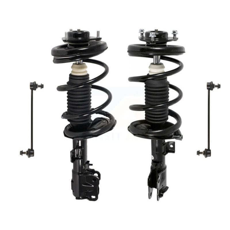 Transit Auto KSS-104152 Suspension Strut and Coil Spring Assembly for 2008-2011 Mitsubishi Lancer - Front