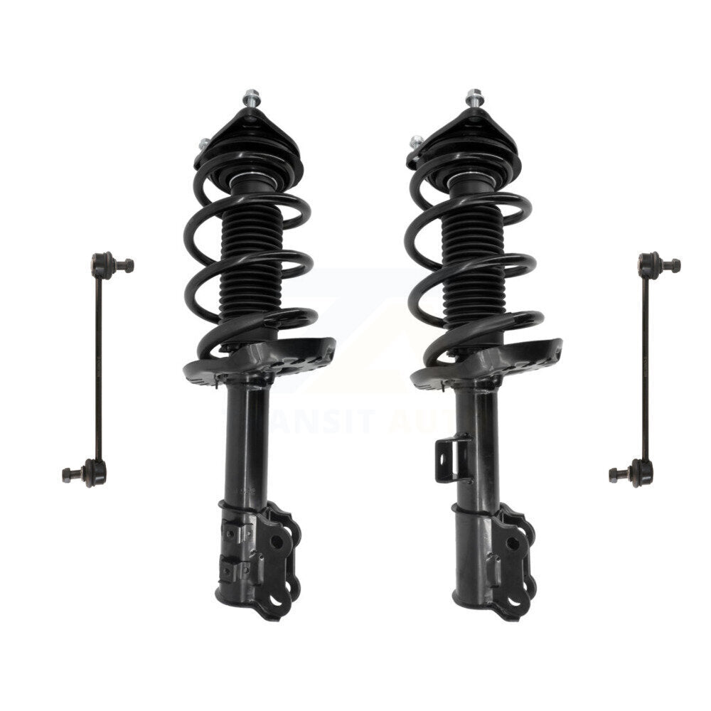 Transit Auto KSS-104153 Suspension Strut and Coil Spring Assembly for 2013-2017 Hyundai Elantra GT - Front