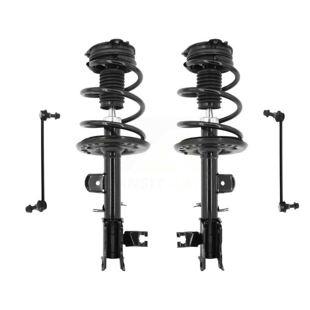 Transit Auto KSS-104156 Suspension Strut and Coil Spring Assembly for 2013-2024 Nissan Murano, INFINITI QX60 and More - Front