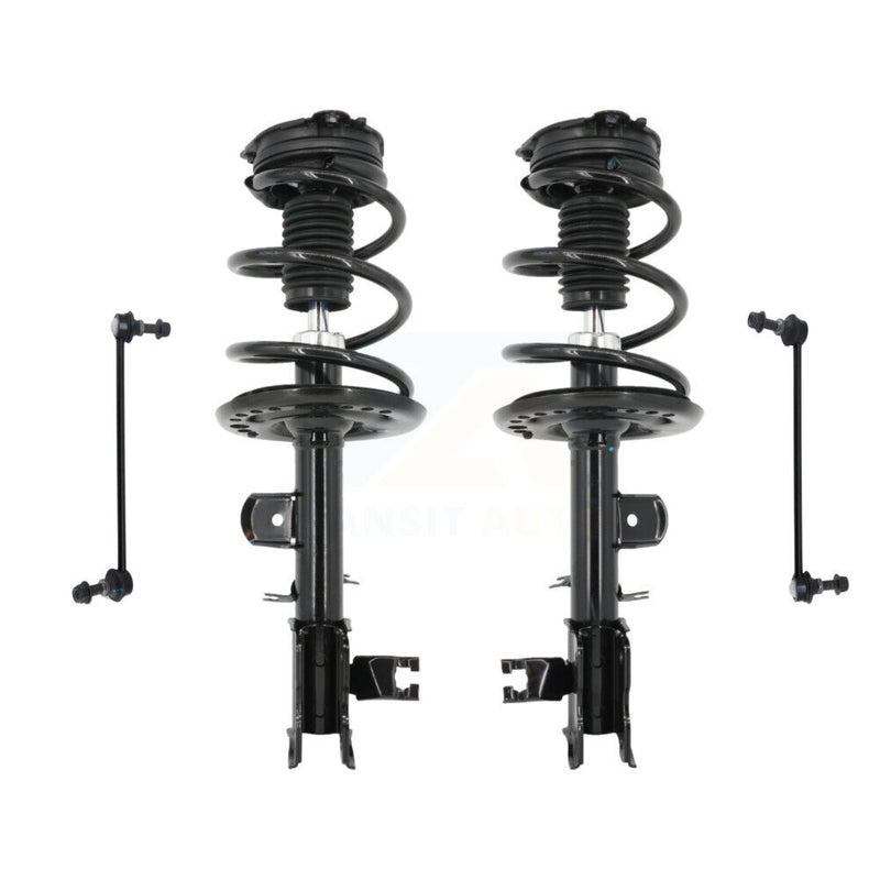Transit Auto KSS-104156 Suspension Strut and Coil Spring Assembly for 2013-2024 Nissan Murano, INFINITI QX60 and More - Front