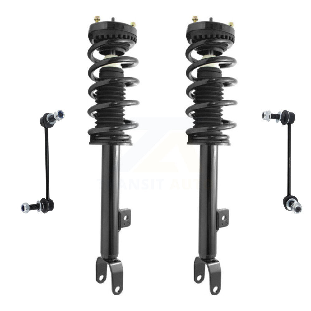 Transit Auto KSS-104157 Suspension Strut and Coil Spring Assembly for 2011-2023 Dodge Charger, Dodge Challenger - Front