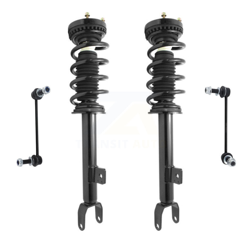 Transit Auto KSS-104158 Suspension Strut and Coil Spring Assembly for 2012-2023 Dodge Challenger, Dodge Charger - Front