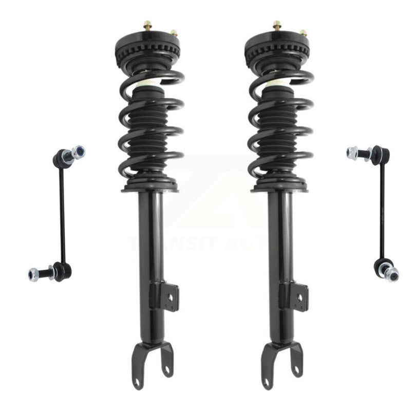 Transit Auto KSS-104158 Suspension Strut and Coil Spring Assembly for 2012-2023 Dodge Challenger, Dodge Charger - Front