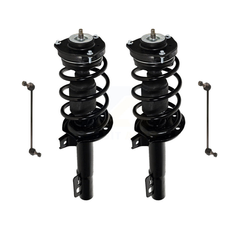 Transit Auto KSS-104160 Suspension Strut and Coil Spring Assembly for 2011-2015 Volkswagen Jetta - Front