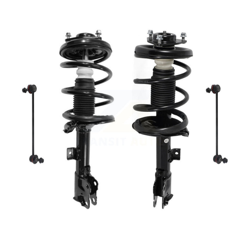 Transit Auto KSS-104164 Suspension Strut and Coil Spring Assembly for 2007-2013 Mitsubishi Outlander - Front