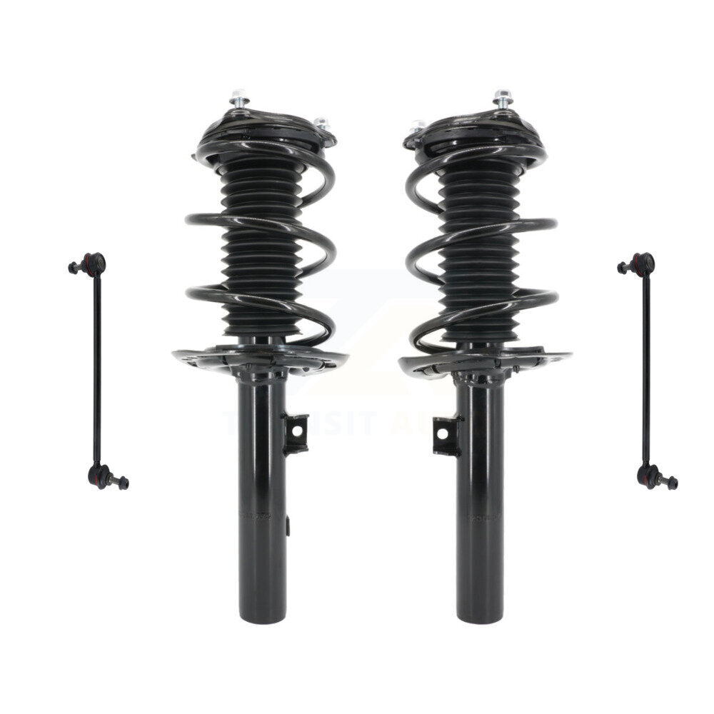 Transit Auto KSS-104166 Suspension Strut and Coil Spring Assembly for 2016-2022 Honda Insight, Honda Civic - Front