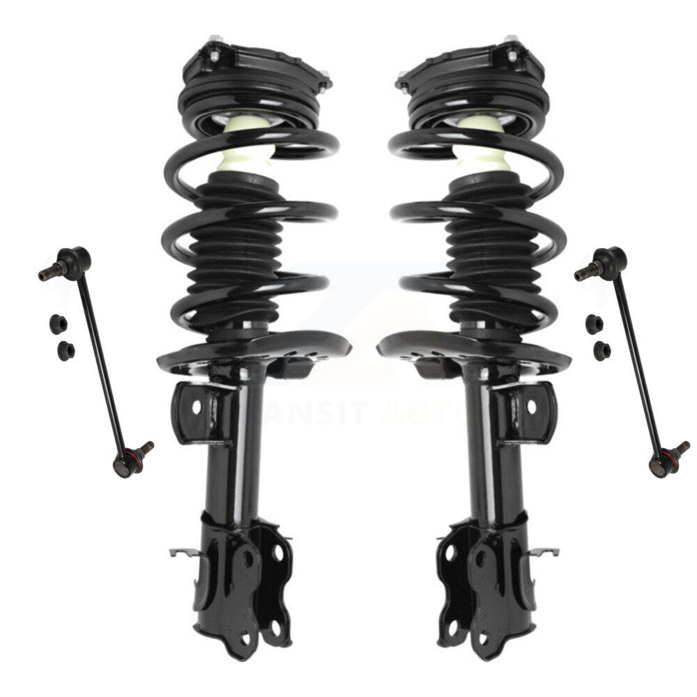 Transit Auto KSS-104172 Suspension Strut and Coil Spring Assembly for 2013-2020 Chevrolet City Express, Nissan NV200 - Front
