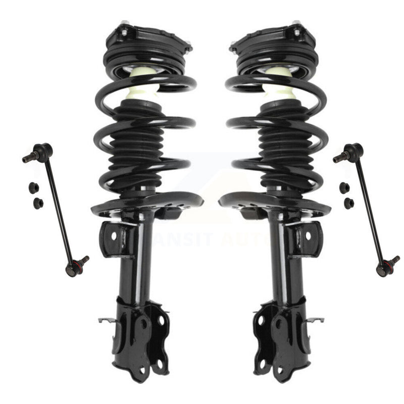Transit Auto KSS-104172 Suspension Strut and Coil Spring Assembly for 2013-2020 Chevrolet City Express, Nissan NV200 - Front
