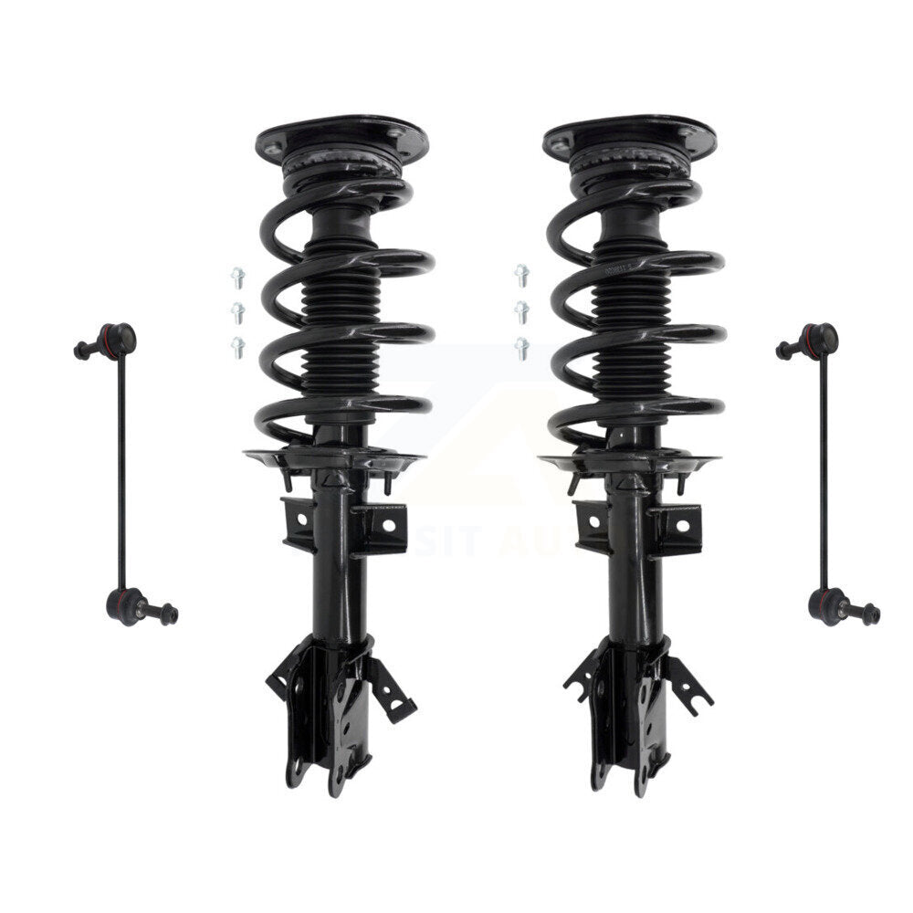 Transit Auto KSS-104175 Suspension Strut and Coil Spring Assembly for 2015-2024 Lincoln Nautilus, Lincoln MKX, Ford Edge - Front