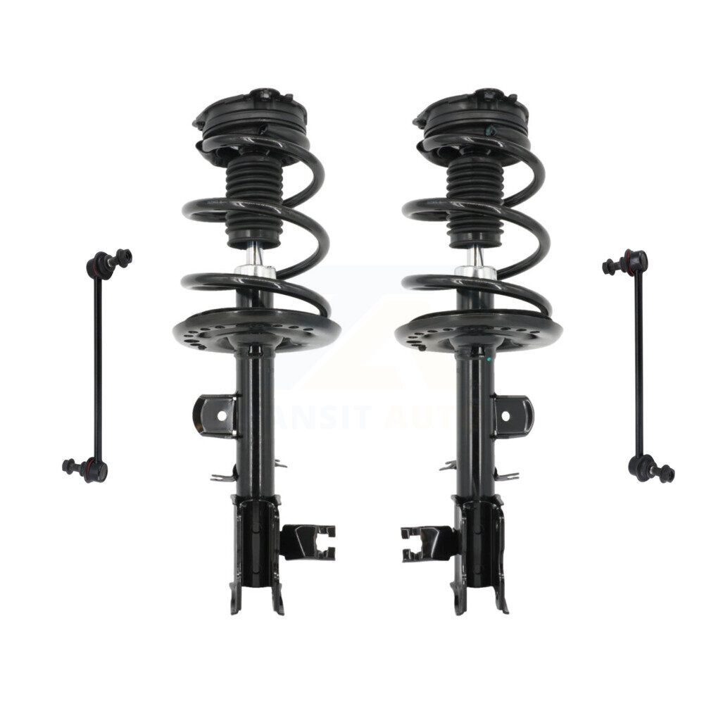 Transit Auto KSS-104178 Suspension Strut and Coil Spring Assembly for 2013-2024 Nissan Murano, INFINITI QX60 and More - Front