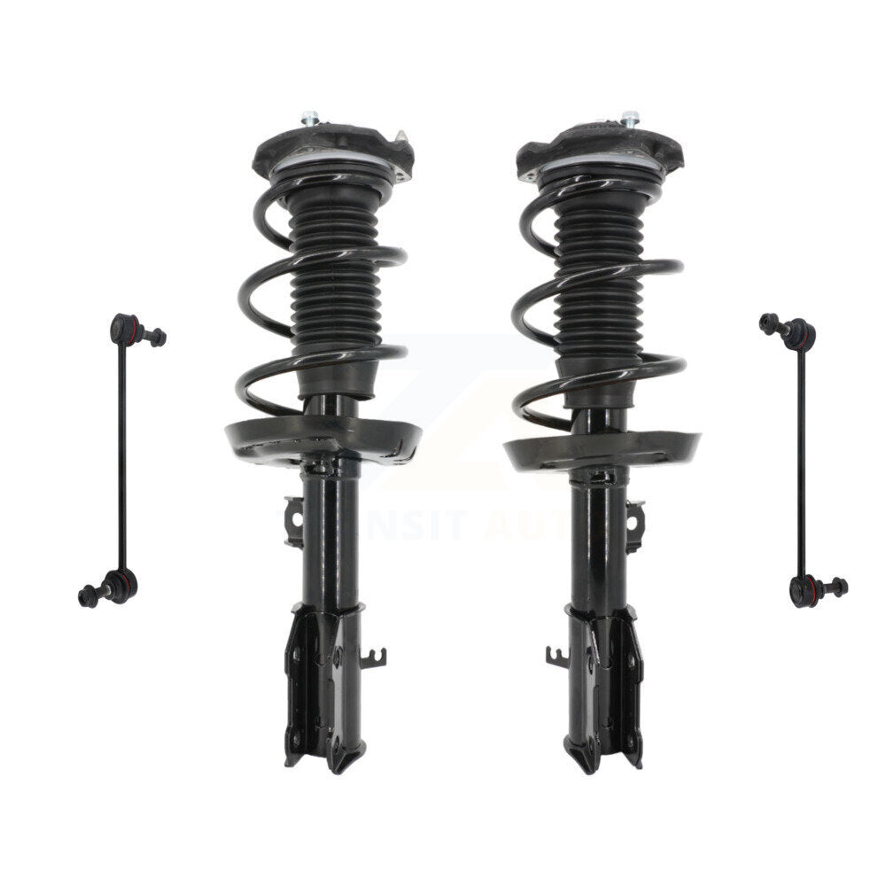 Transit Auto KSS-104179 Suspension Strut and Coil Spring Assembly for 2016-2019 Chevrolet Cruze - Front