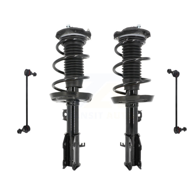 Transit Auto KSS-104179 Suspension Strut and Coil Spring Assembly for 2016-2019 Chevrolet Cruze - Front