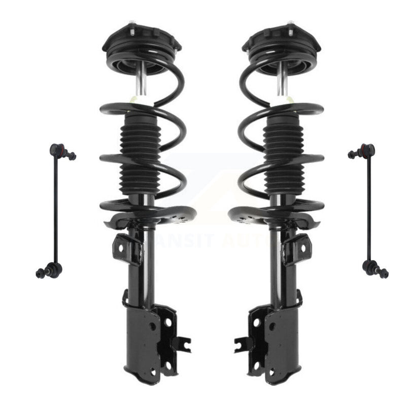 Transit Auto KSS-104180 Suspension Strut and Coil Spring Assembly for 2013-2015 Nissan Rogue Select, Nissan Rogue - Front