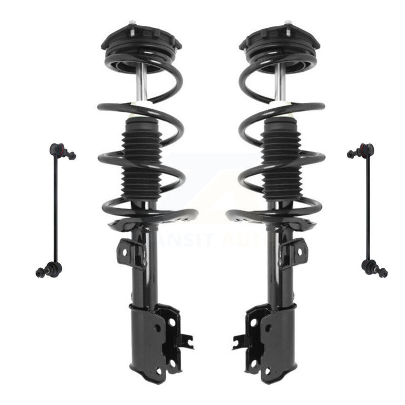 Transit Auto KSS-104182 Suspension Strut and Coil Spring Assembly for 2013-2015 Nissan Rogue Select, Nissan Rogue - Front