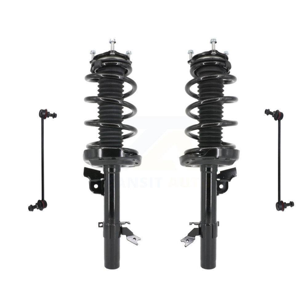 Transit Auto KSS-104184 Suspension Strut and Coil Spring Assembly for 2014-2020 Acura MDX - Front