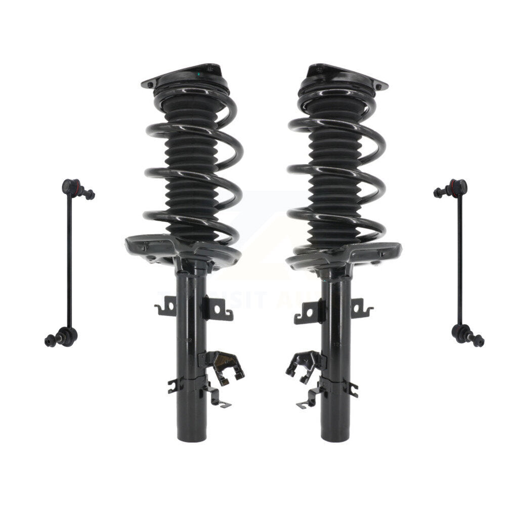 Transit Auto KSS-104186 Suspension Strut and Coil Spring Assembly for 2014-2021 Nissan Qashqai, Nissan Rogue Sport, Nissan Rogue - Front