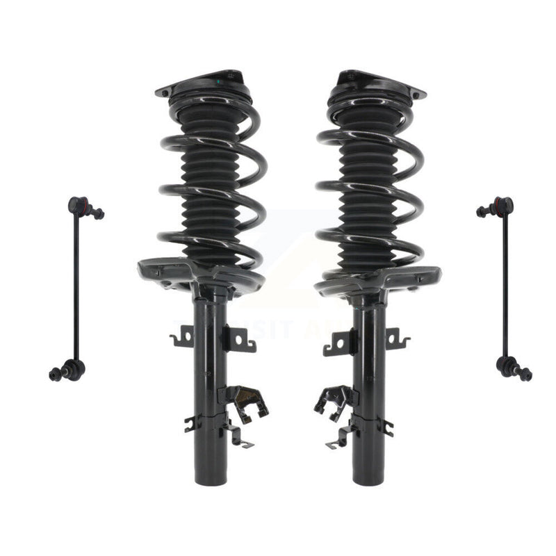 Transit Auto KSS-104186 Suspension Strut and Coil Spring Assembly for 2014-2021 Nissan Qashqai, Nissan Rogue Sport, Nissan Rogue - Front