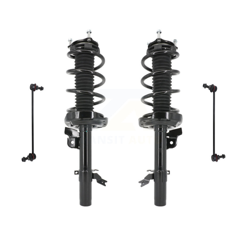 Transit Auto KSS-104187 Suspension Strut and Coil Spring Assembly for 2016-2023 Honda Ridgeline, Honda Pilot - Front