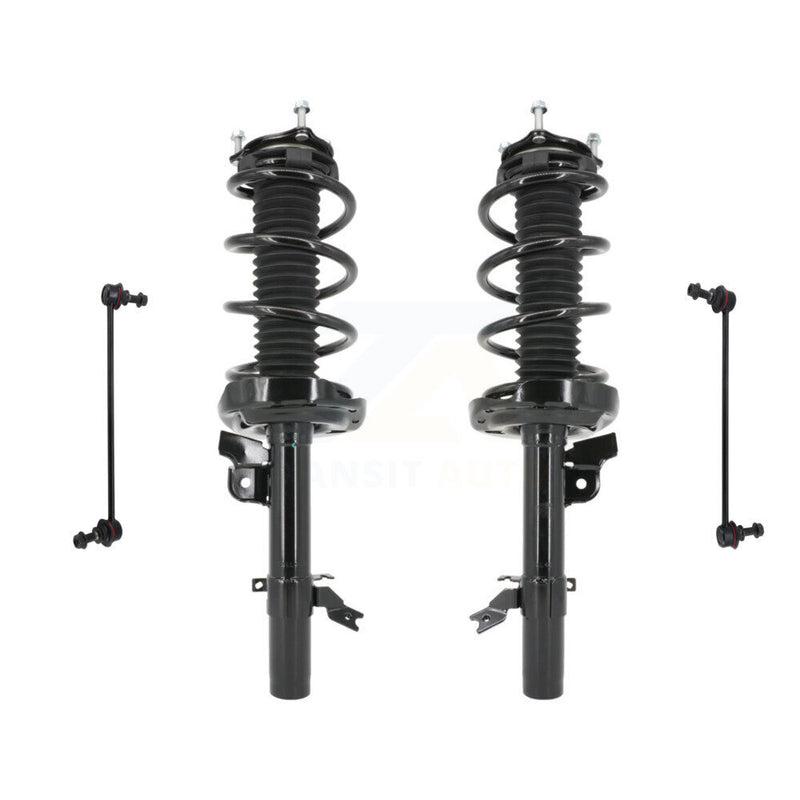 Transit Auto KSS-104187 Suspension Strut and Coil Spring Assembly for 2016-2023 Honda Ridgeline, Honda Pilot - Front