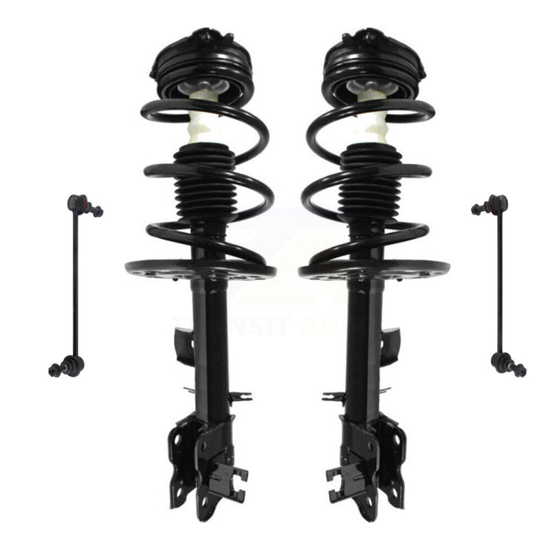 Transit Auto KSS-104188 Suspension Strut and Coil Spring Assembly for 2009-2014 Nissan Murano - Front